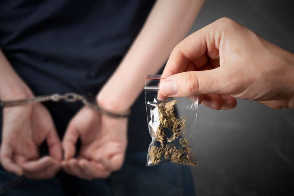 James - charged with drug possession
