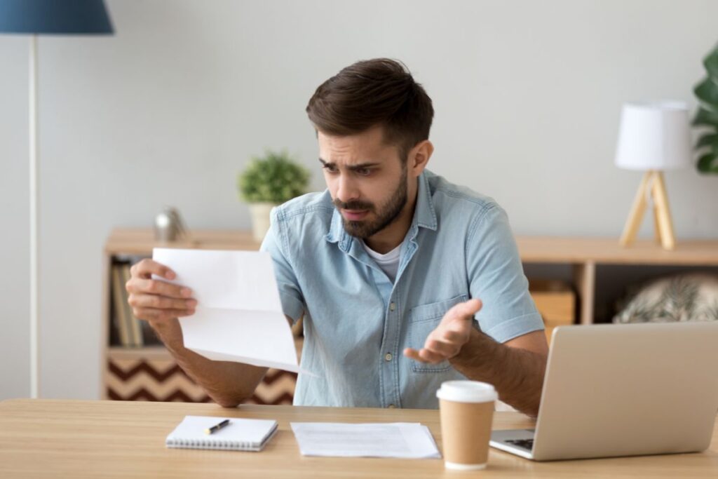 James - a man receives a summons and complaint in Colorado