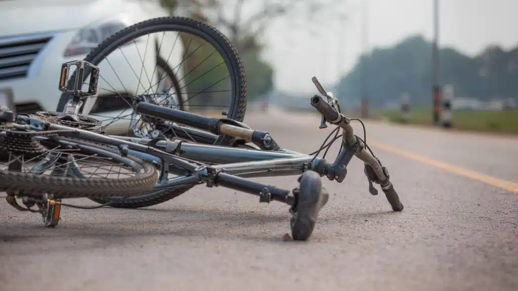 Newby - car vs bicycle accident