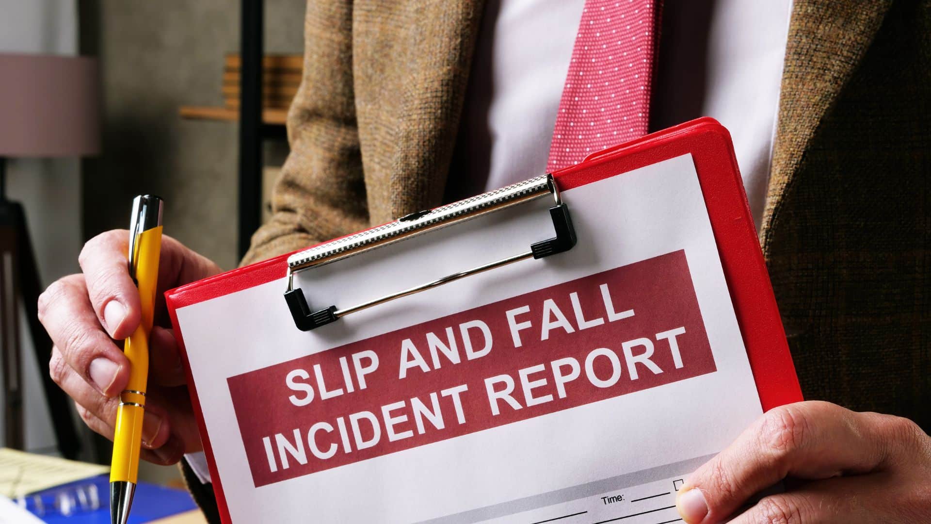 Newby Lindley Slater - evidence for a slip and fall in Colorado Springs